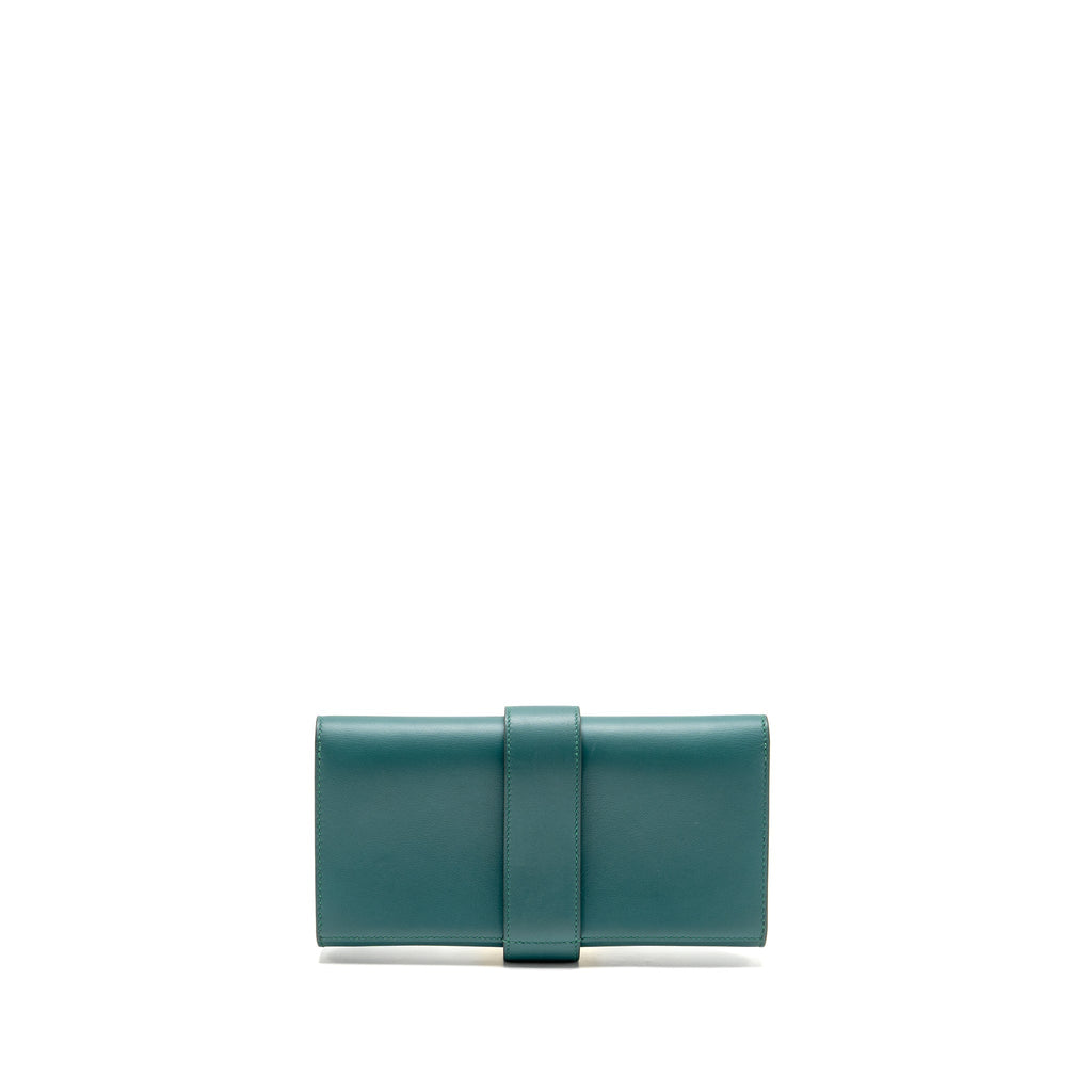 HERMES POCHETTE MEDOR 23 SWIFT MALACHITE SHW