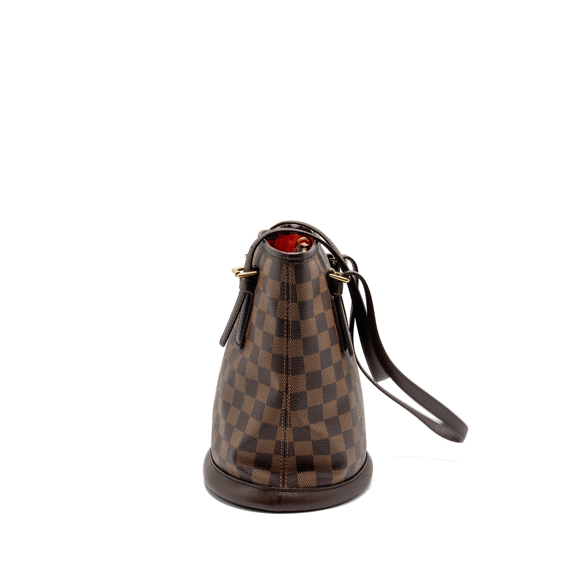 LOUIS VUITTON MARAIS BUCKET BAG DAMIER EBENE GHW