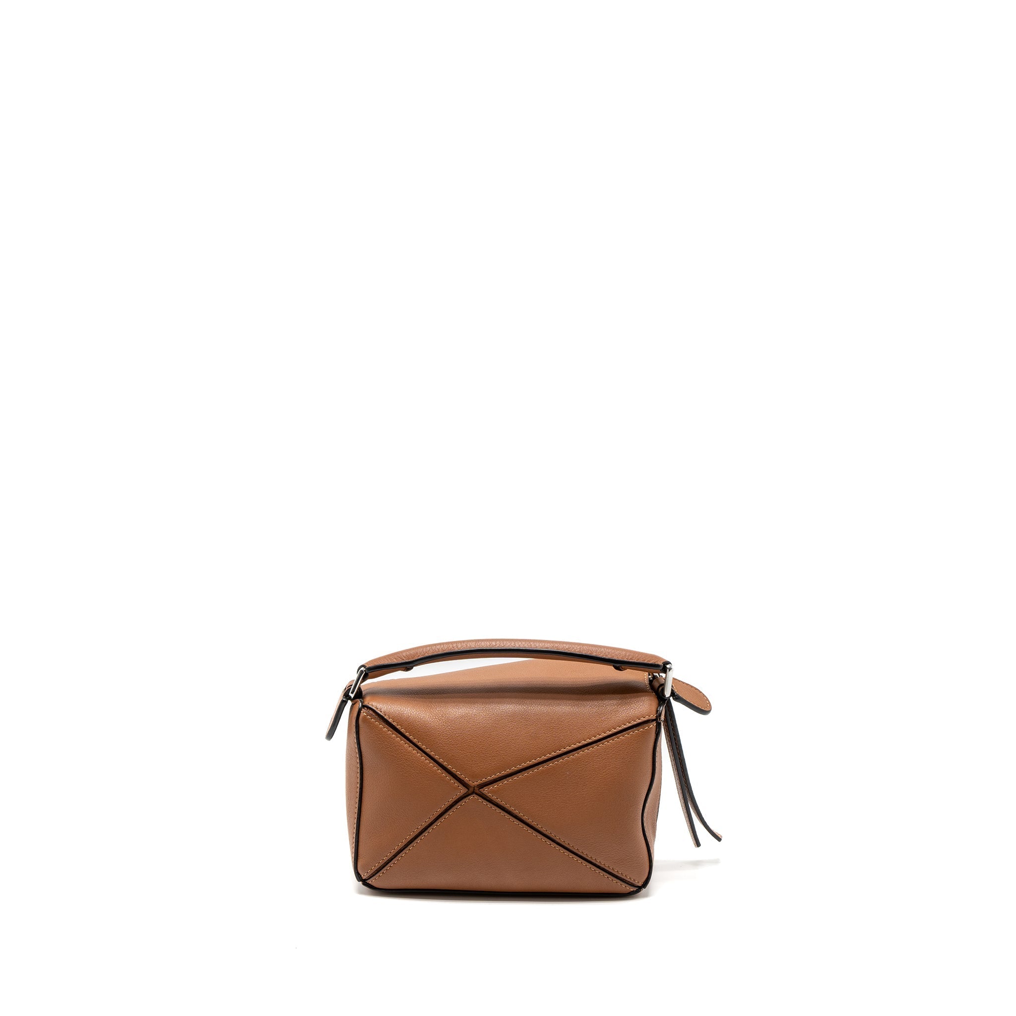 LOEWE MINI PUZZLE BAG CALFSKIN TAN SHW
