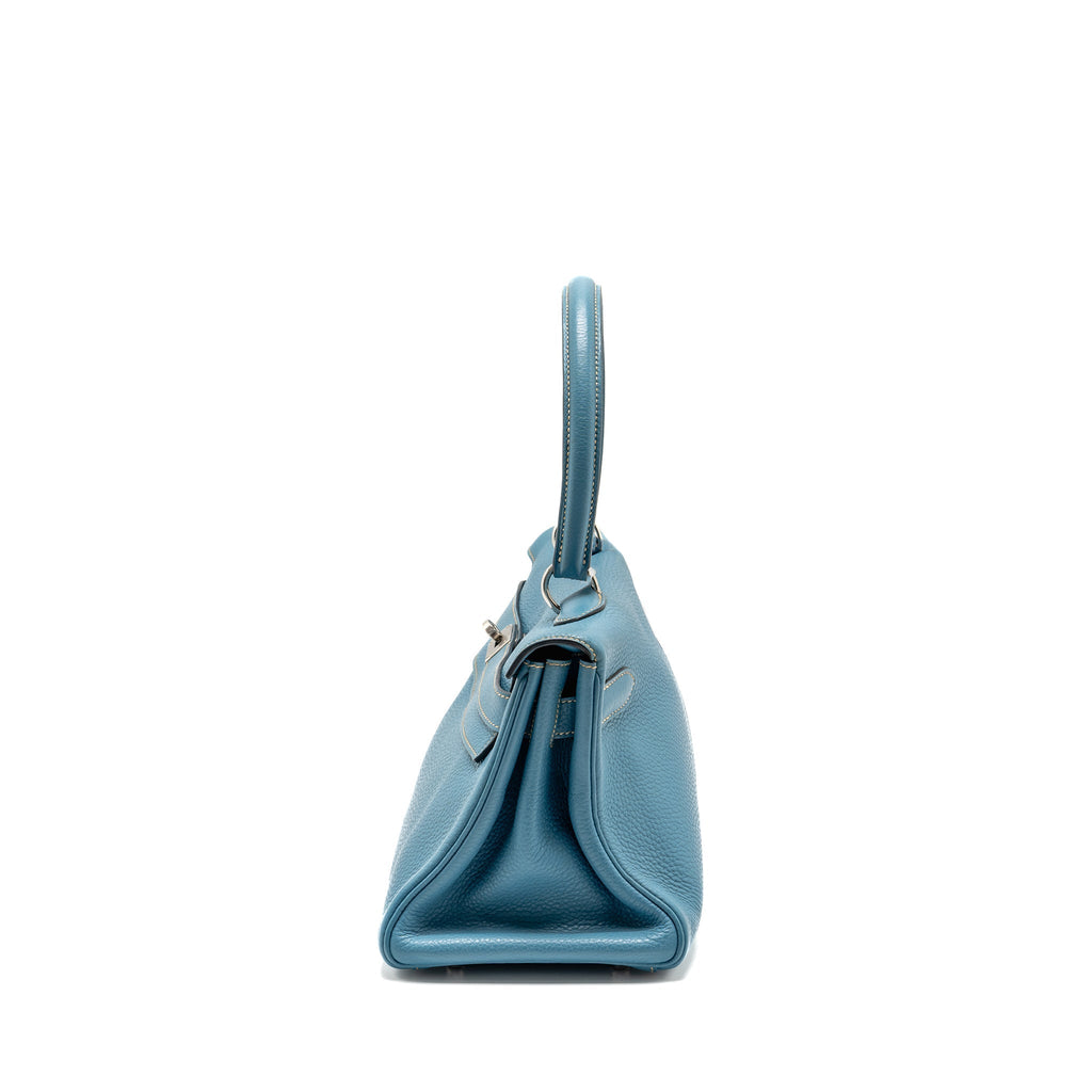 HERMES SHOULDER KELLY CLEMENCE BLUE JEANS SHW