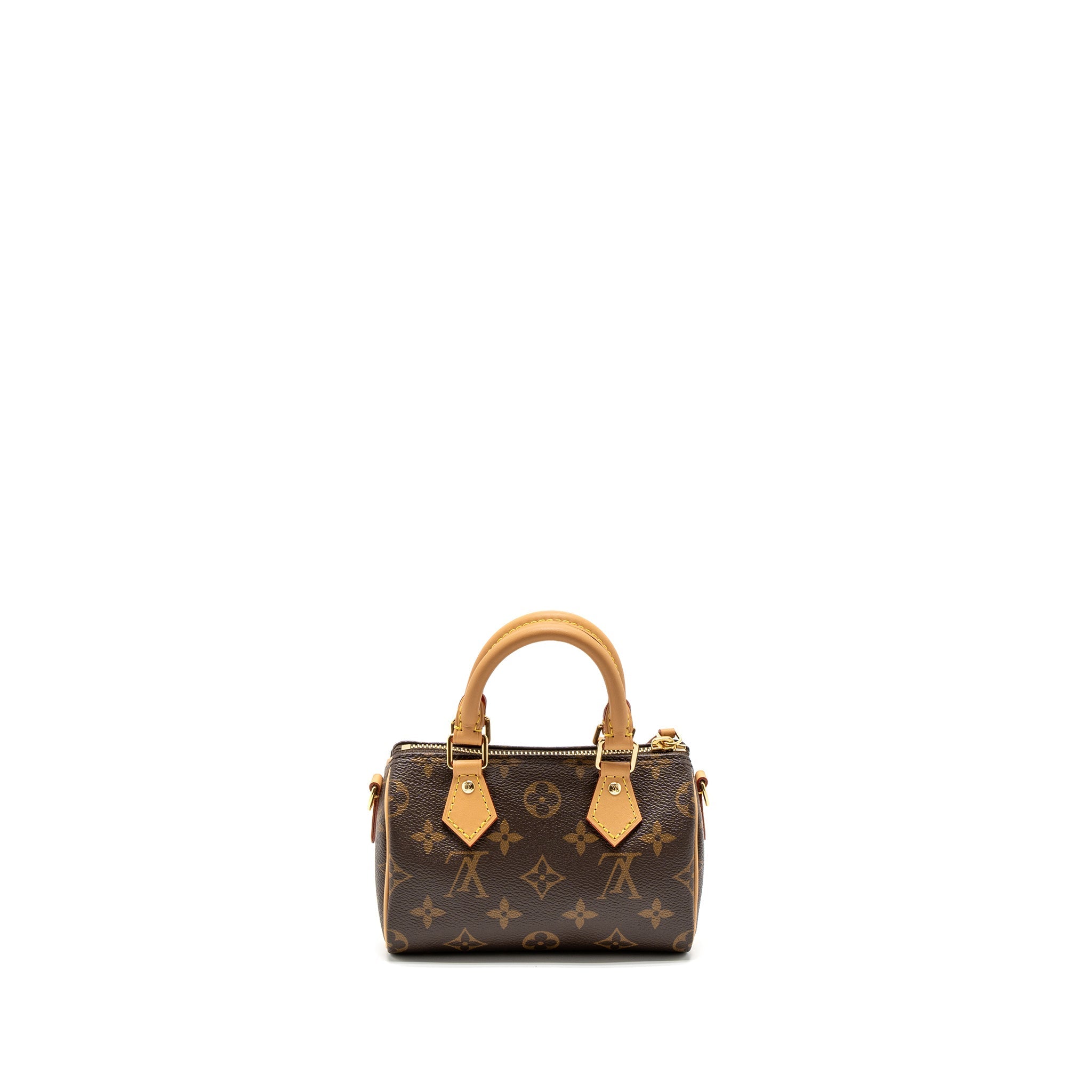 LOUIS VUITTON NANO SPEEDY MONOGRAM CANVAS GHW (NEW VERSION)