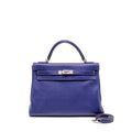 HERMES KELLY 32 CLEMENCE 9K IRIS SHW