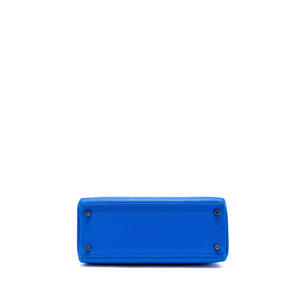 HERMES KELLY 28 CLEMENCE BLUE HYDRA SHW