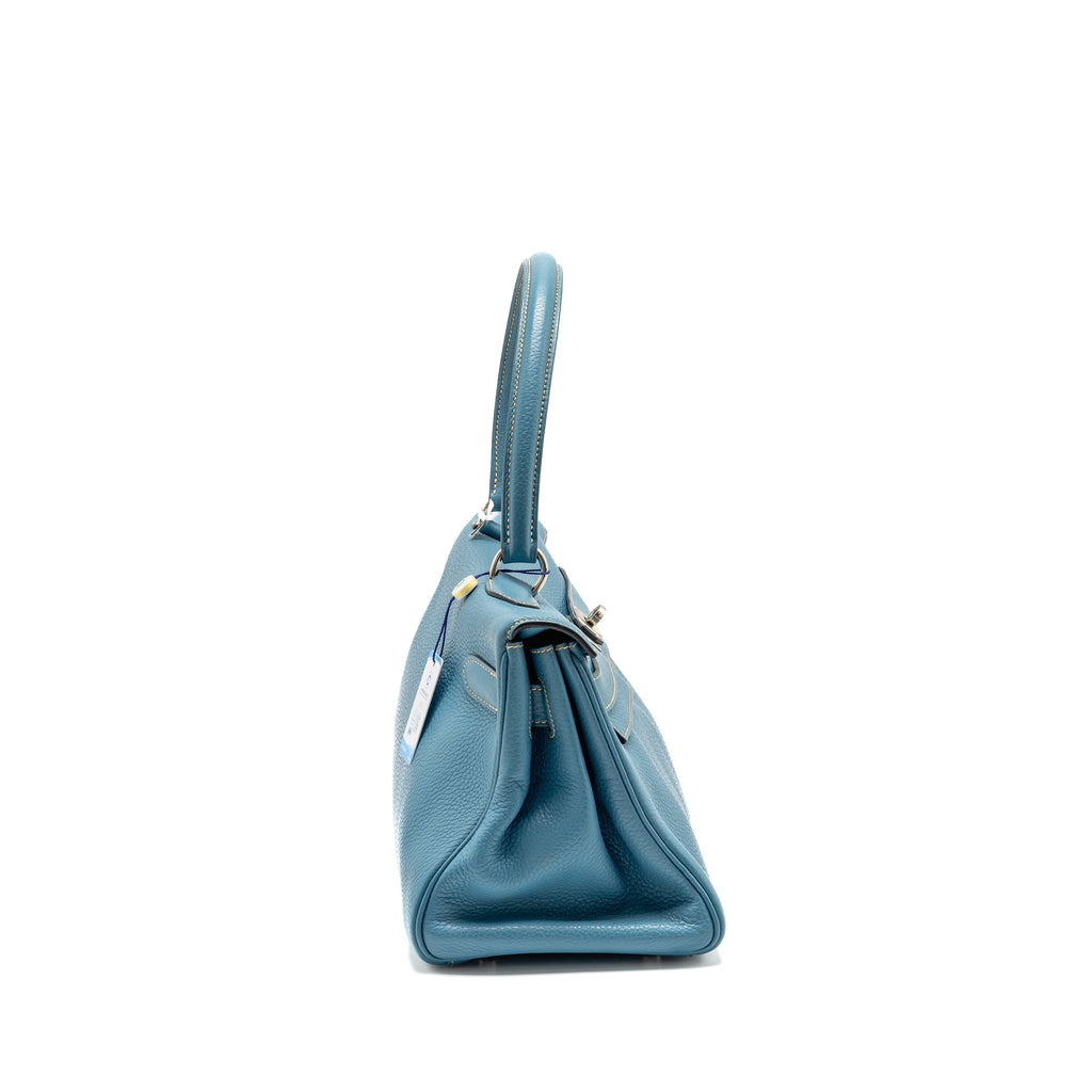 HERMES SHOULDER KELLY CLEMENCE BLUE JEANS SHW