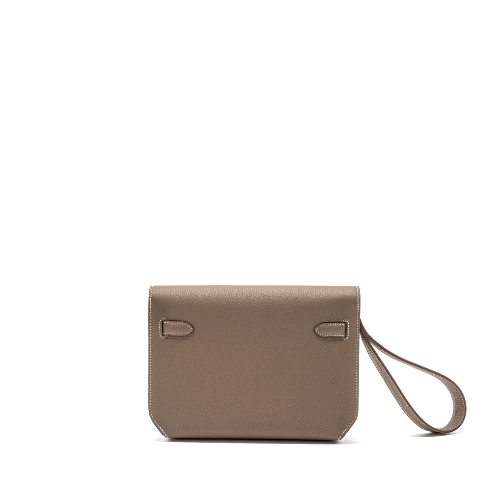 HERMES POCHETTE KELLY DEPECHES 25 TOGO ETOUPE SHW