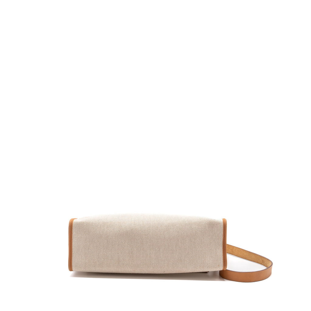 HERMES HERBAG 31 CANVAS/HUNTER MULTICOLOURED SHW
