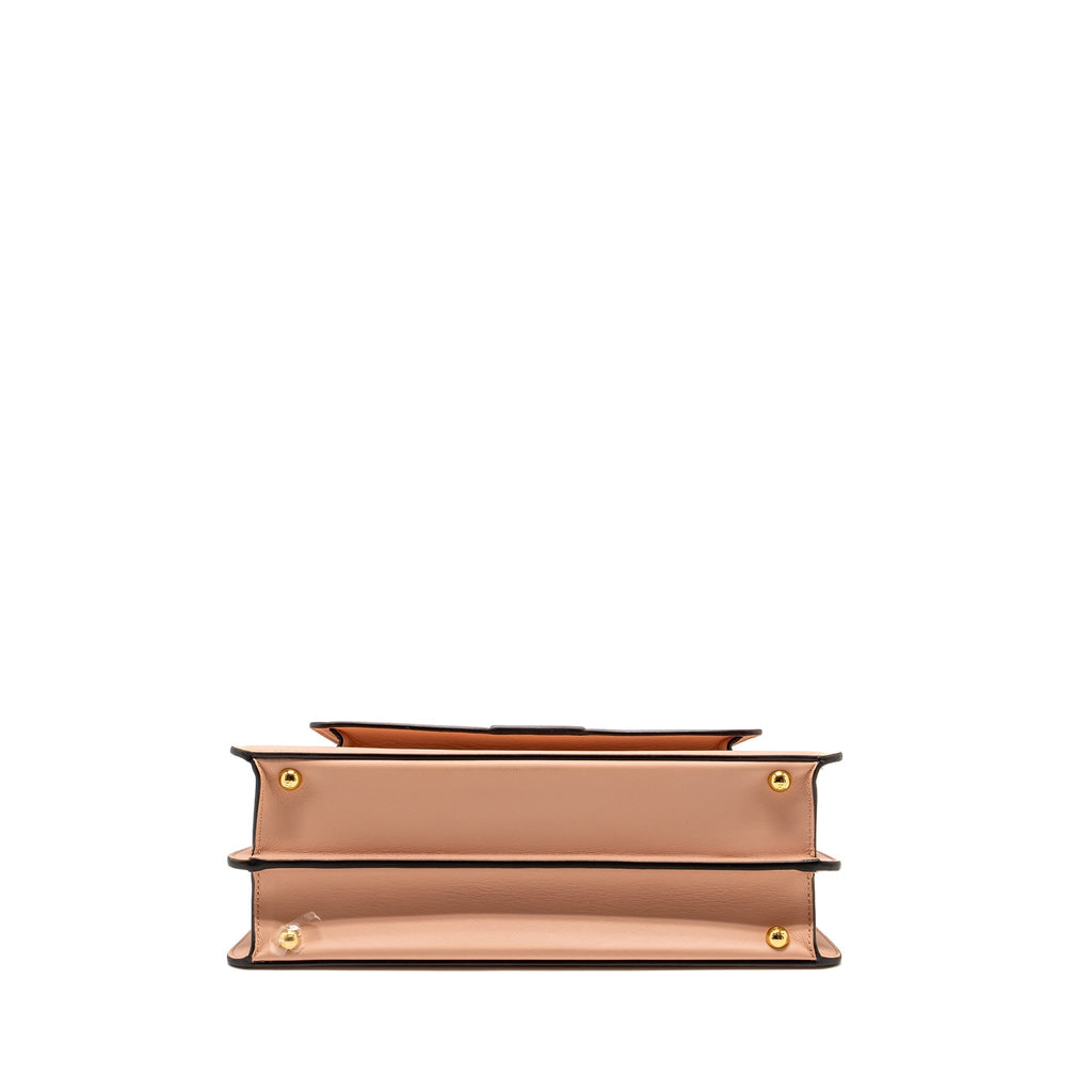 FENDI MEDIUME PEEKABOO ISEEU TOTE LAMBSKIN LIGHT PINK GHW