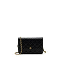 CHANEL CLASSIC WALLET ON CHAIN CAVIAR BLACK GHW