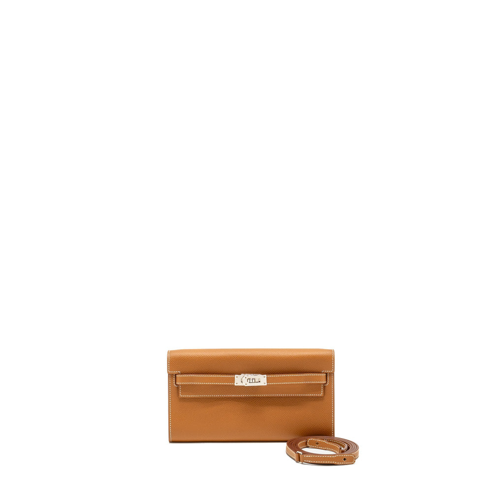 HERMES KELLY TO GO EPSOM GOLD SHW