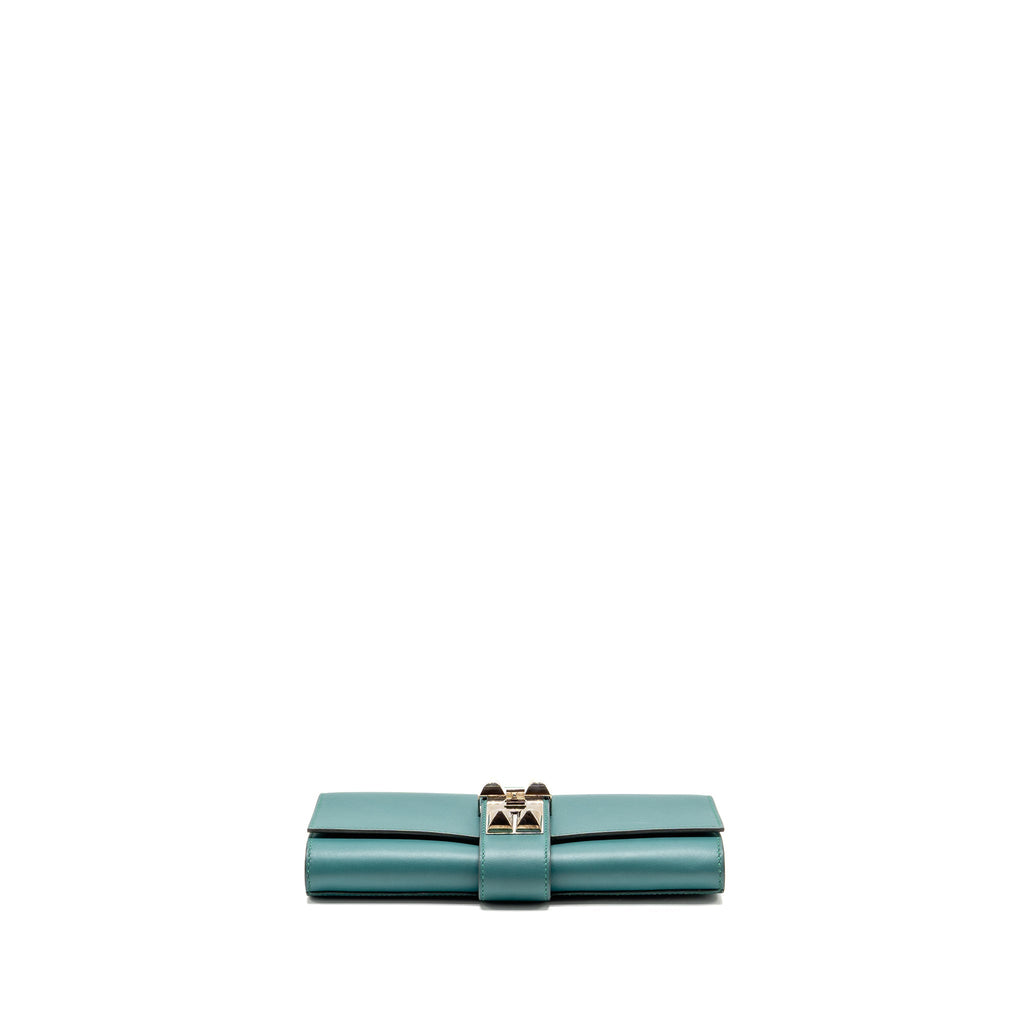 HERMES POCHETTE MEDOR 23 SWIFT MALACHITE SHW