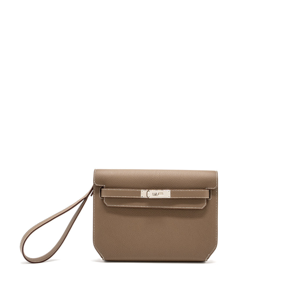 HERMES POCHETTE KELLY DEPECHES 25 TOGO ETOUPE SHW