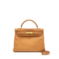 HERMES KELLY 32 EPSOM NATUREL SABLE GHW