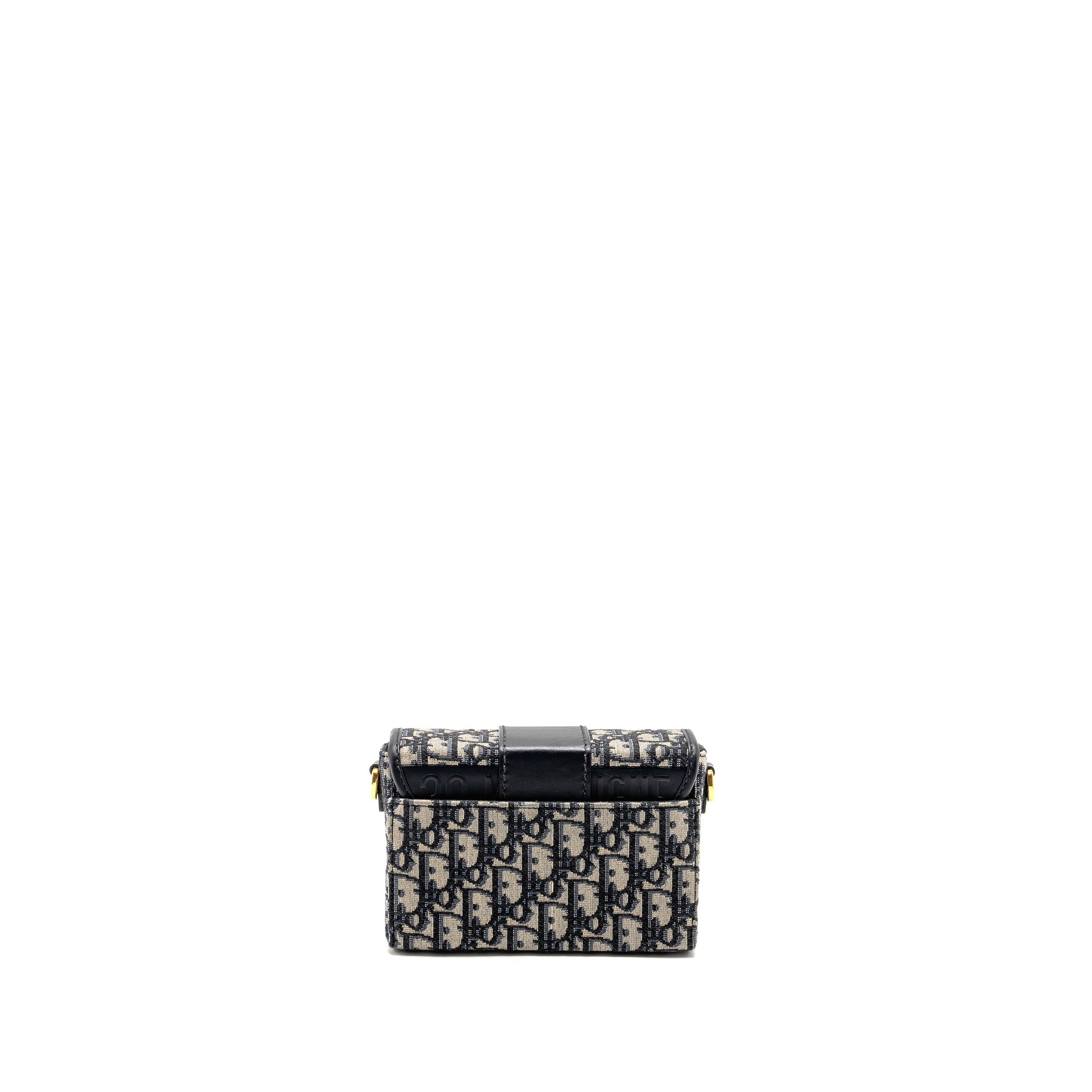DIOR 30 MONTAIGNE BOX BLUE OBLIQUE JACQUARD GHW