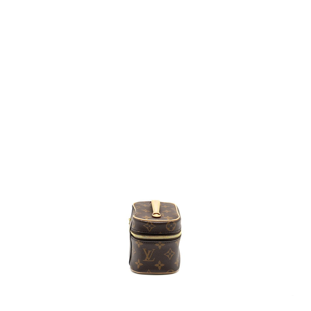LOUIS VUITTON NICE NANO MONOGRAM CANVAS GHW