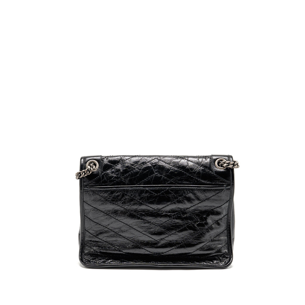 SAINT LAURENT / YSL MEDIUM NIKI CALFSKIN BLACK SHW