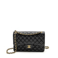 CHANEL JUMBO CLASSIC DOUBLE FLAP BAG CAVIAR BLACK GHW