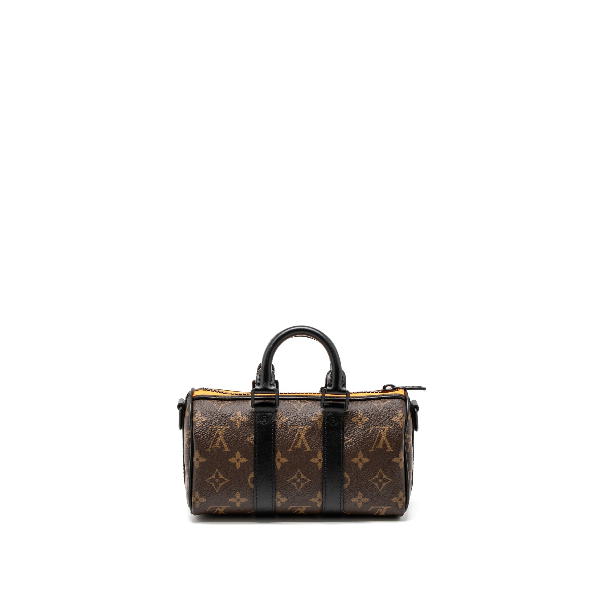 LOUIS VUITTON KEEPALL XS ZOOM WITH FRIENDS MONOGRAM CANVAS BLACK HARDWARE (NEW VERSION)