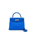HERMES KELLY 28 CLEMENCE BLUE HYDRA SHW