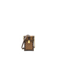 LOUIS VUITTON VERTICAL TRUNK POCHETTE WITH CHAIN MONOGRAM REVERSE CANVAS GHW