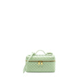 BOTTEGA VENETA BANG BANG VANITY CASE CALFSKIN LIGHT GREEN GHW