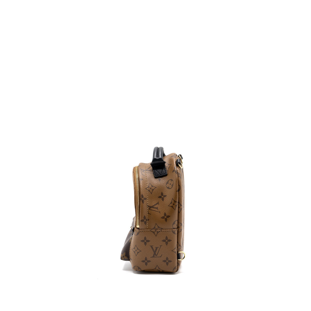 LOUIS VUITTON PALM SPRING MINI BACKPACK REVERSE MONOGRAM CANVAS GHW