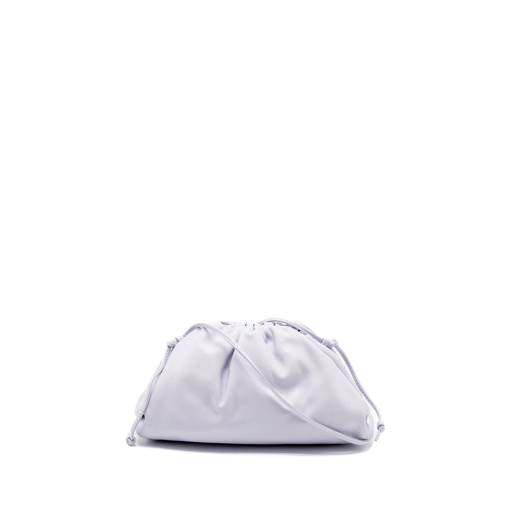 BOTTEGA VENETA MINI POUCH CALFSKIN LIGHT PURPLE GHW
