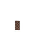 LOUIS VUITTON BRAZZA LONG WALLET DAMIER EBENE CANVAS GHW