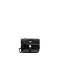 PRADA SMARTPHONE CASE RE-NYLON AND SAFFIANO LEATHER BLACK SHW