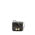 HERMES MINI CONSTANCE EVERCOLOR VERT MAQUIS/BLEU BRUME LGHW