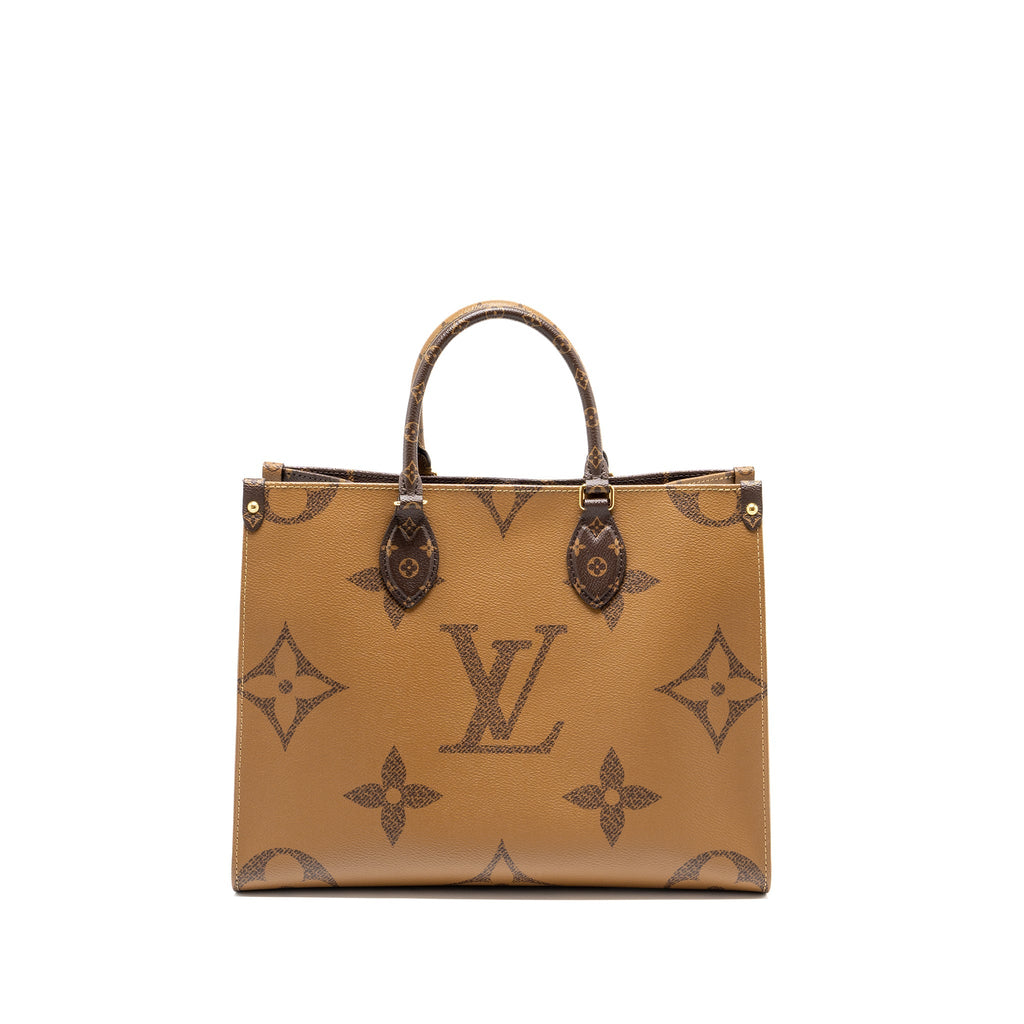 LOUIS VUITTON ONTHEGO MM MONOGRAM CANVAS GHW