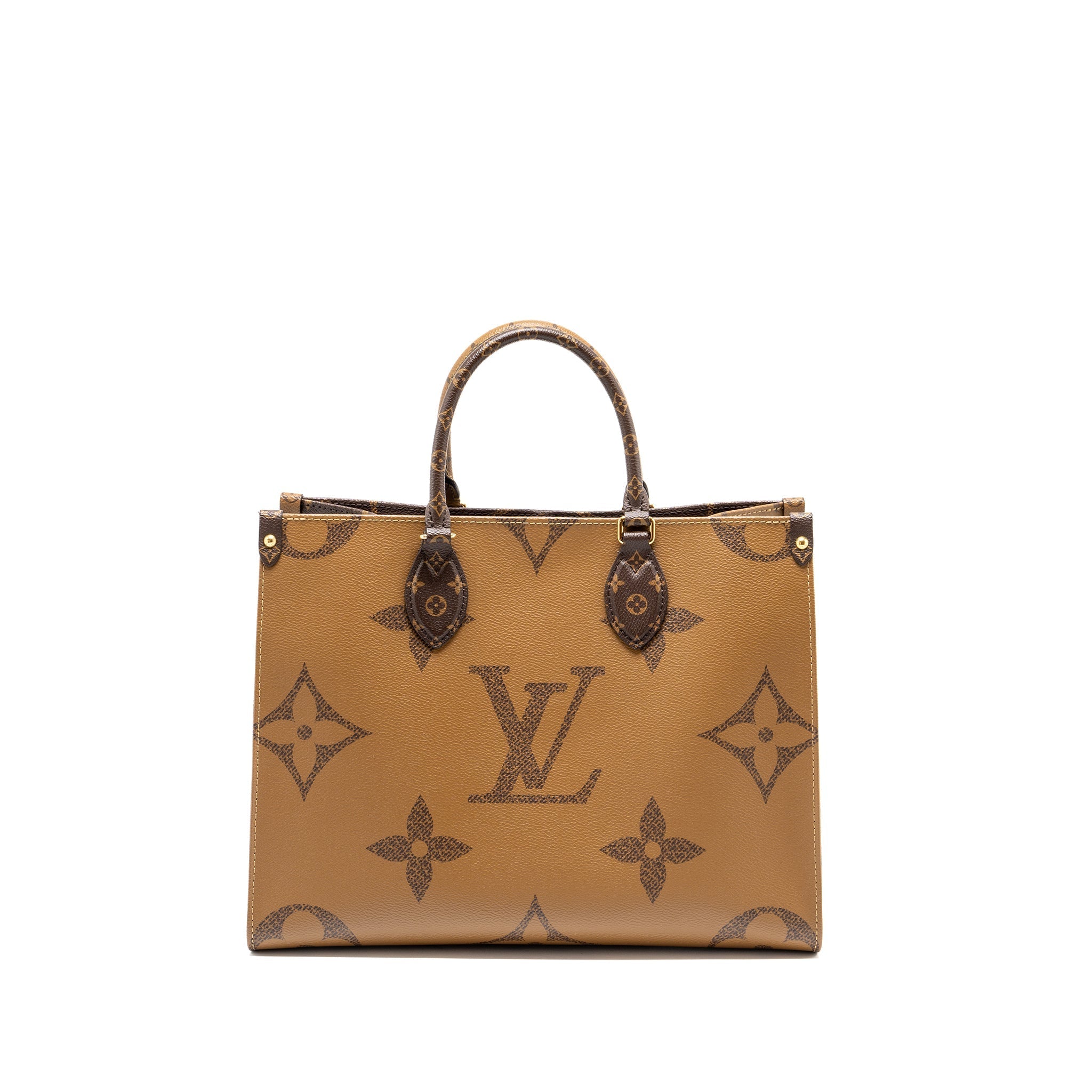 LOUIS VUITTON ONTHEGO MM MONOGRAM CANVAS GHW