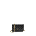 CHANEL CLASSIC WALLET ON CHAIN CAVIAR BLACK GHW