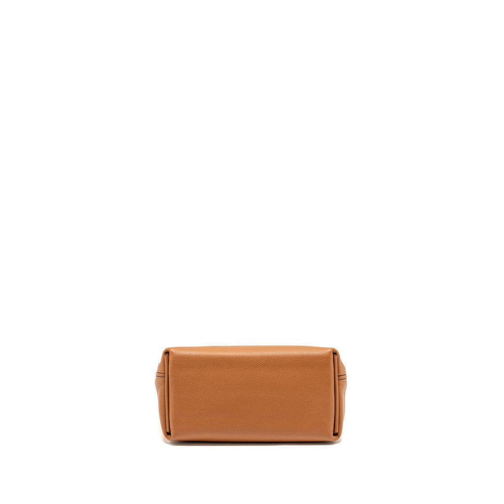 HERMES MINI 24/24 2424-21 BAG EVERCOLOR/ SWIFT GOLD GHW