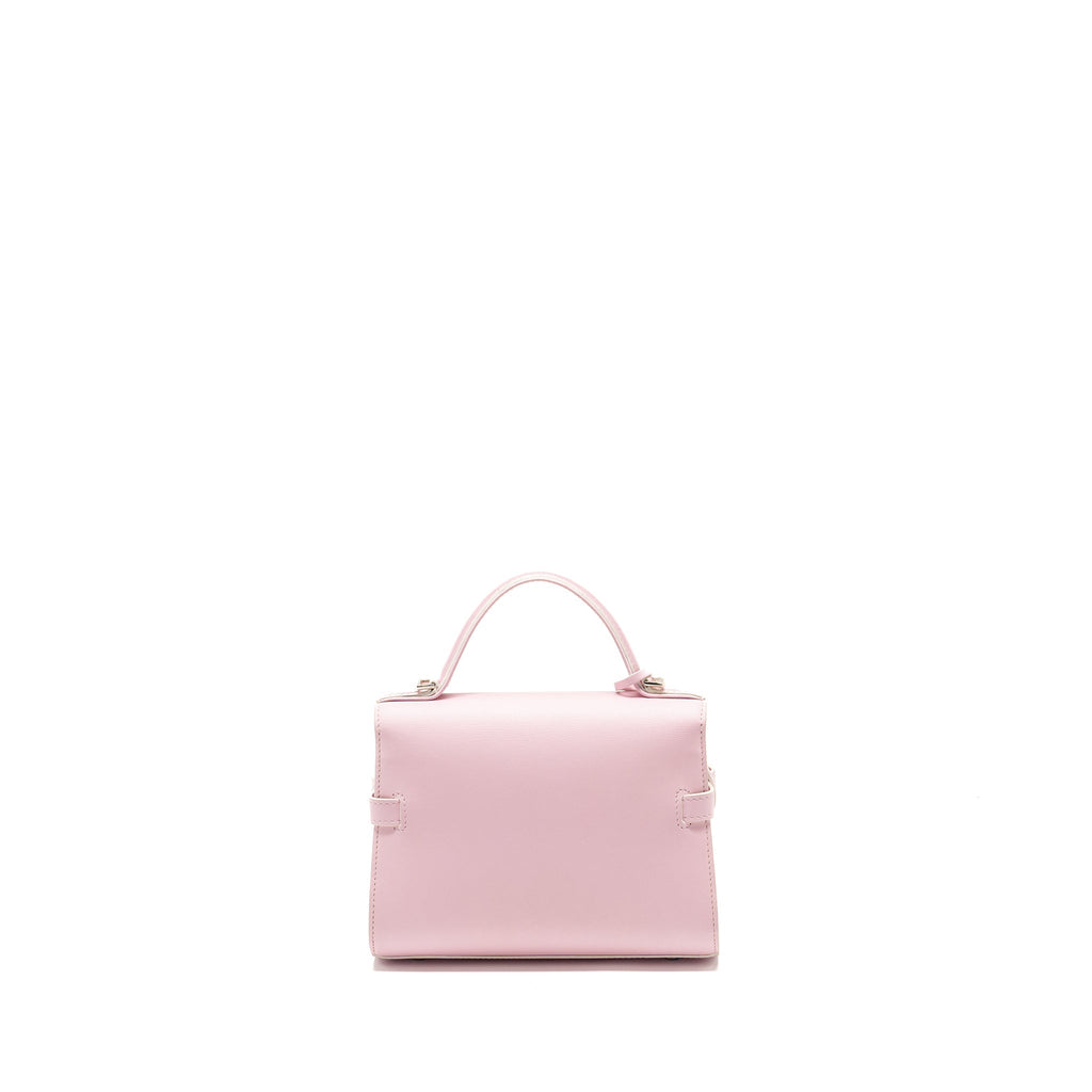 DELVAUX SMALL TEMPETE TOTE BAG CALFSKIN LIGHT PINK SHW
