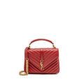 SAINT LAURENT/YSL MEDIUM ENVELOPE BAG LEATHER RED GHW