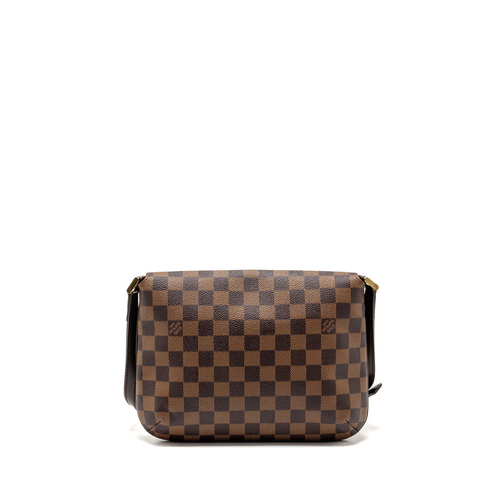 LOUIS VUITTON VINTAGE MUSETTE TANGO DAMIER EBENE CANVAS GHW