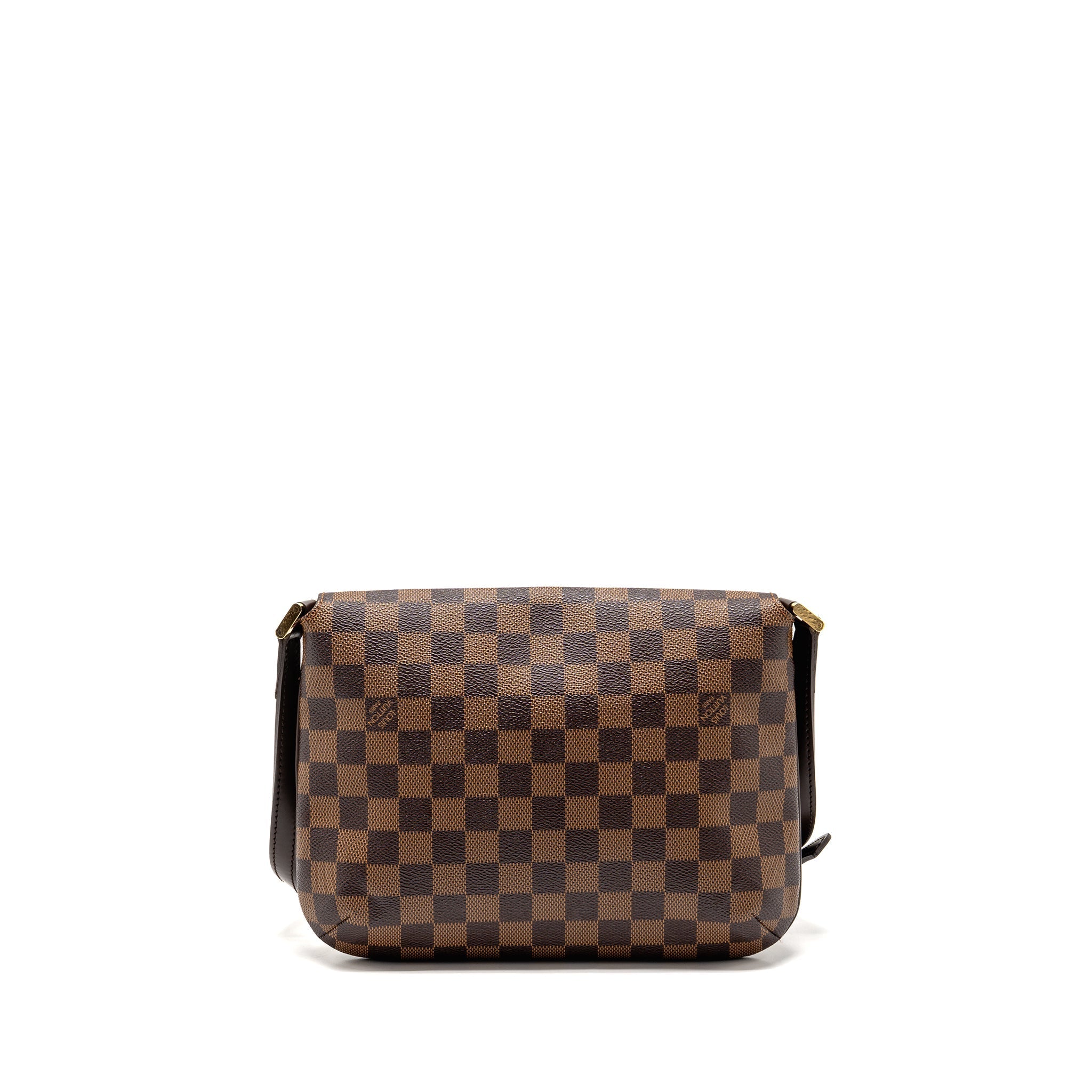 LOUIS VUITTON VINTAGE MUSETTE TANGO DAMIER EBENE CANVAS GHW