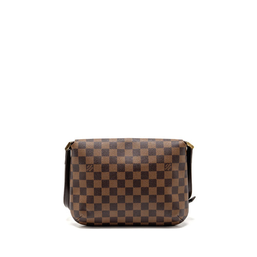 LOUIS VUITTON VINTAGE MUSETTE TANGO DAMIER EBENE CANVAS GHW