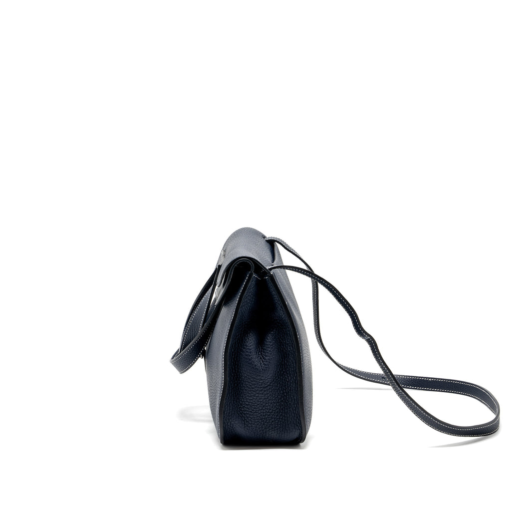 HERMES HALZAN 31 CLEMENCE BLUE NUIT SHW
