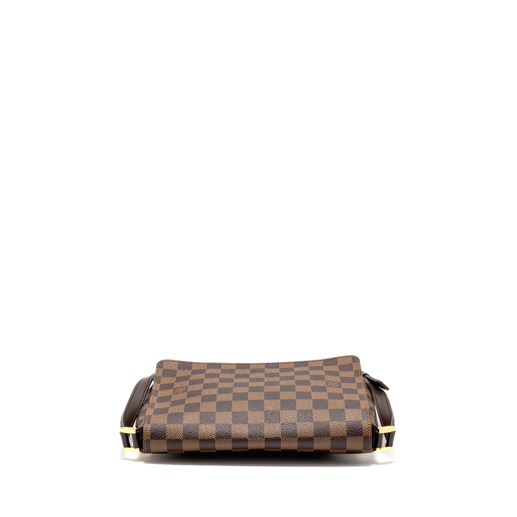 LOUIS VUITTON VINTAGE MUSETTE TANGO DAMIER EBENE CANVAS GHW