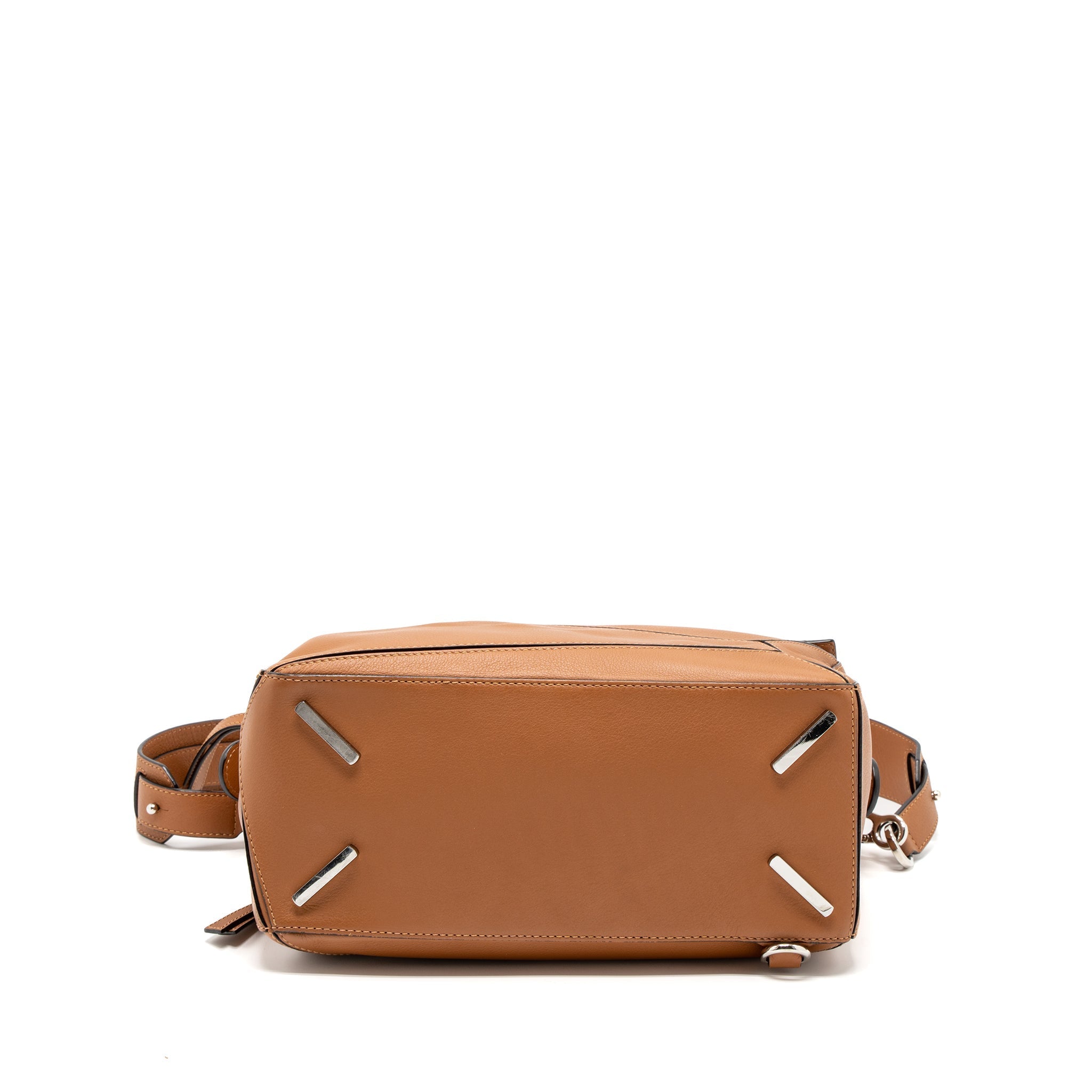 LOEWE MEDIUM PUZZLE BAG CALFSKIN TAN SHW