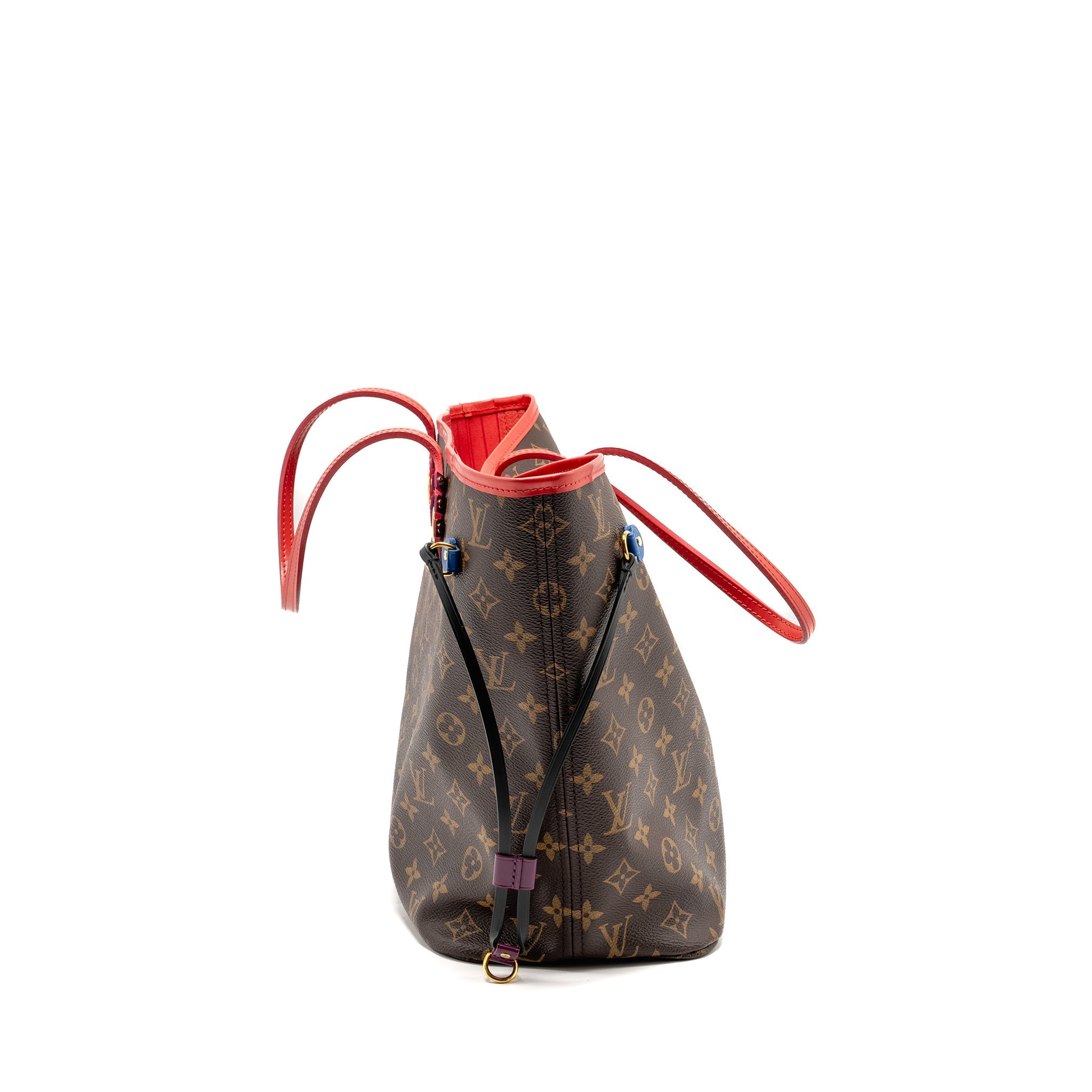 LOUIS VUITTON NEVERFULL MM TOTEM LIMITED EDITION MONOGRAM CANVAS MULITCOLOUR GHW