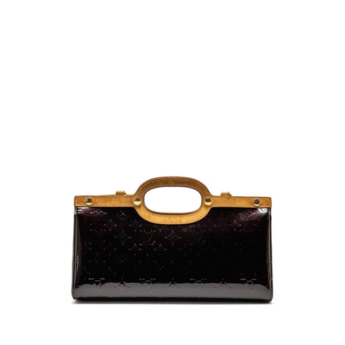 LOUIS VUITTON ROXBURY DRIVE MONOGRAM VERNIS AMARANTE GHW
