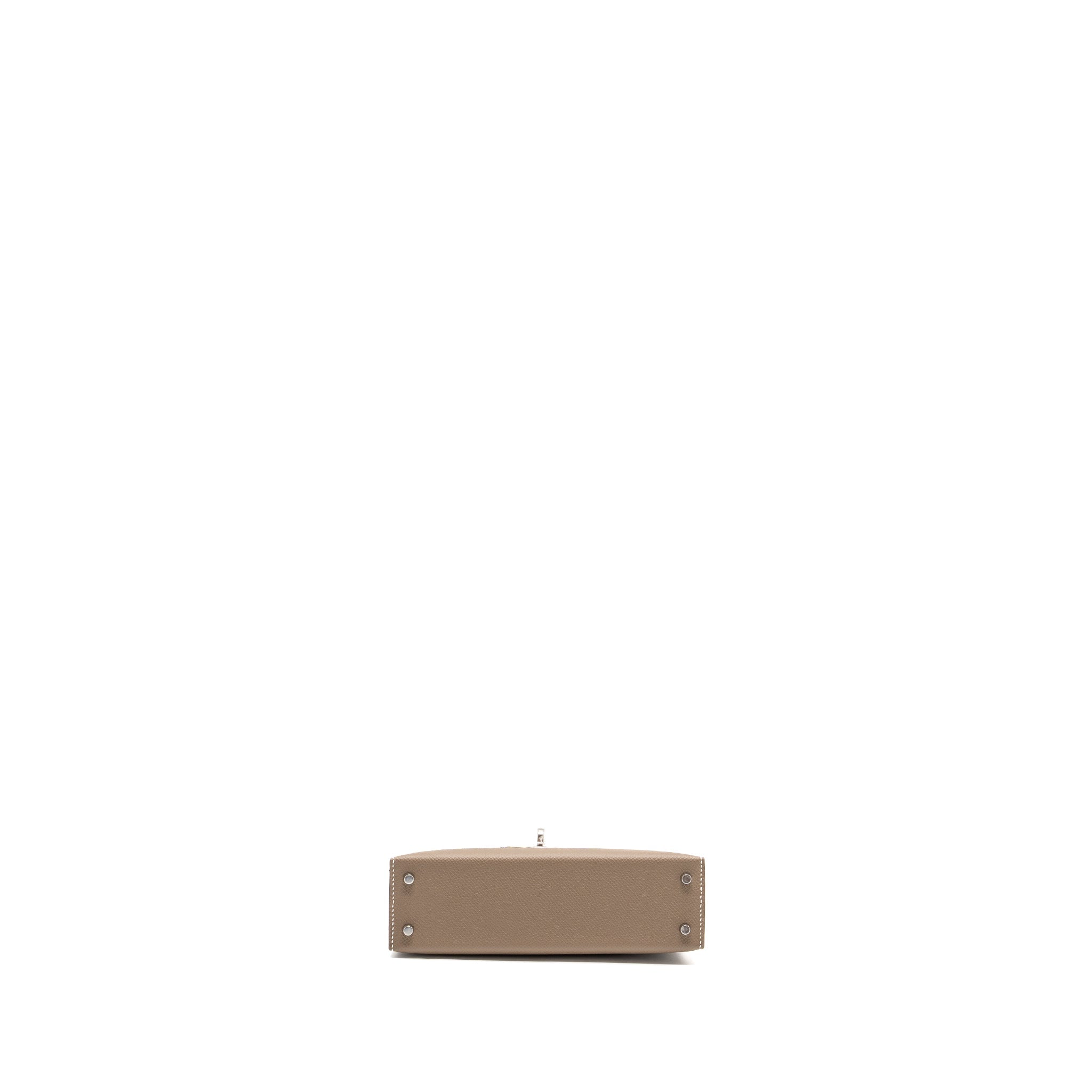 HERMES MINI KELLY II EPSOM ETOUPE SHW