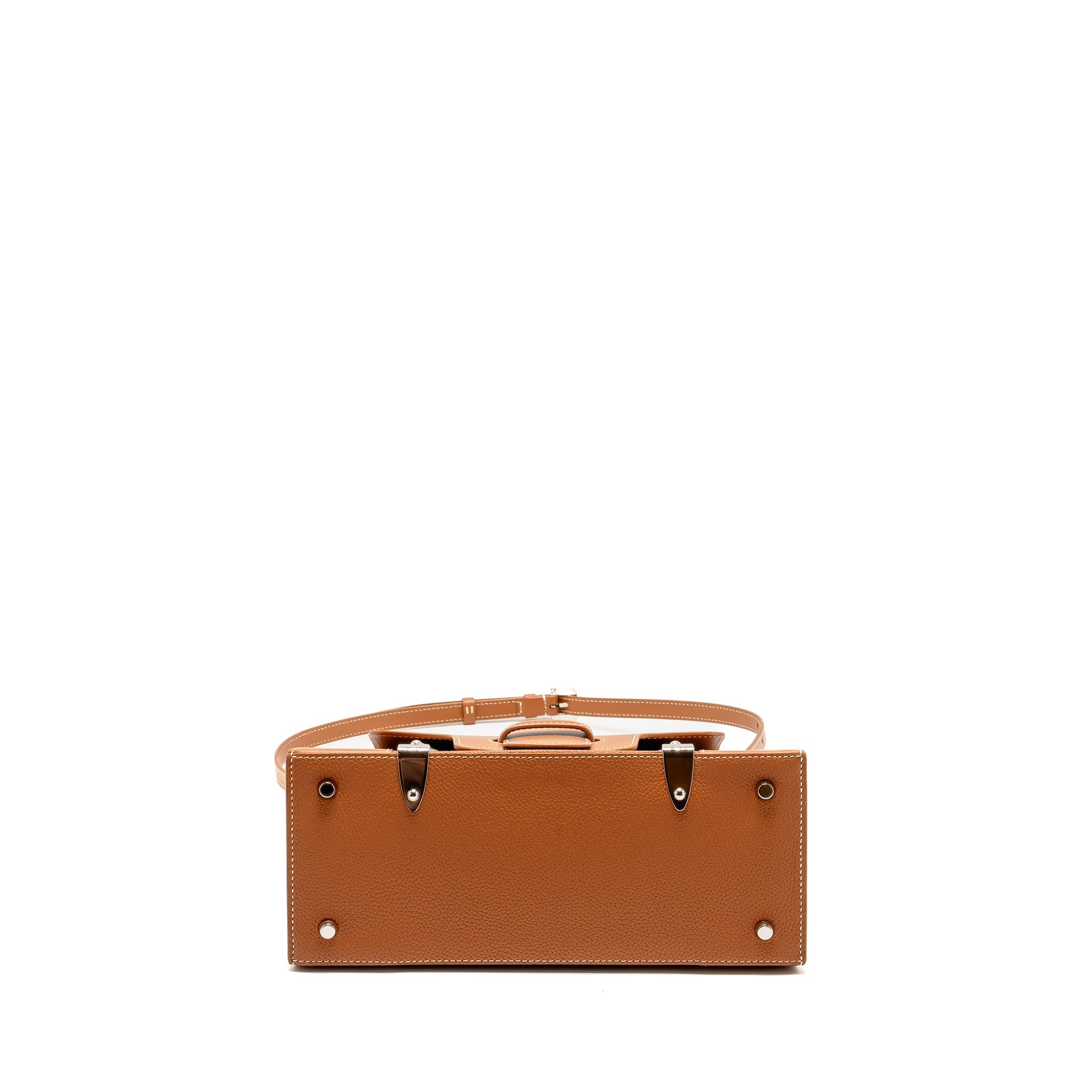 GOYARD STRUCTURE SAIGON PM BAG CALFSKIN TAN SHW