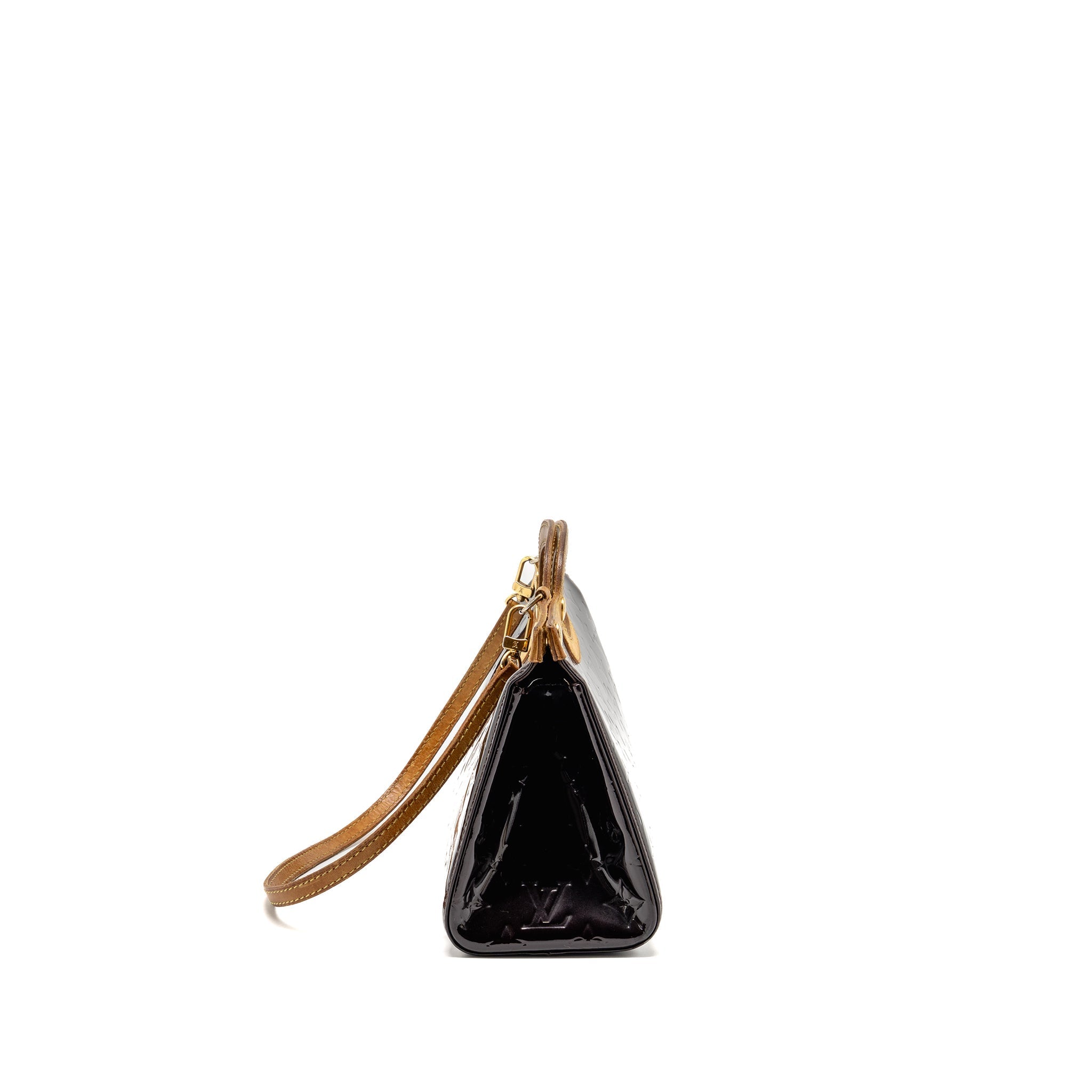 LOUIS VUITTON ROXBURY DRIVE MONOGRAM VERNIS AMARANTE GHW