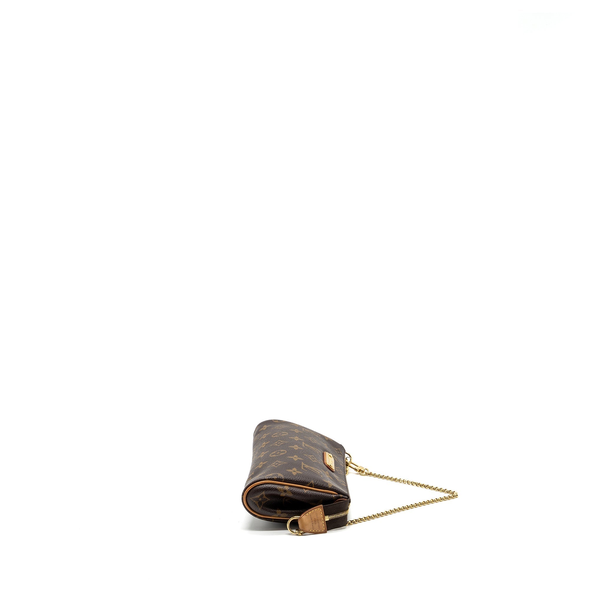 LOUIS VUITTON EVA POCHETTE MONOGRAM CANVAS GHW