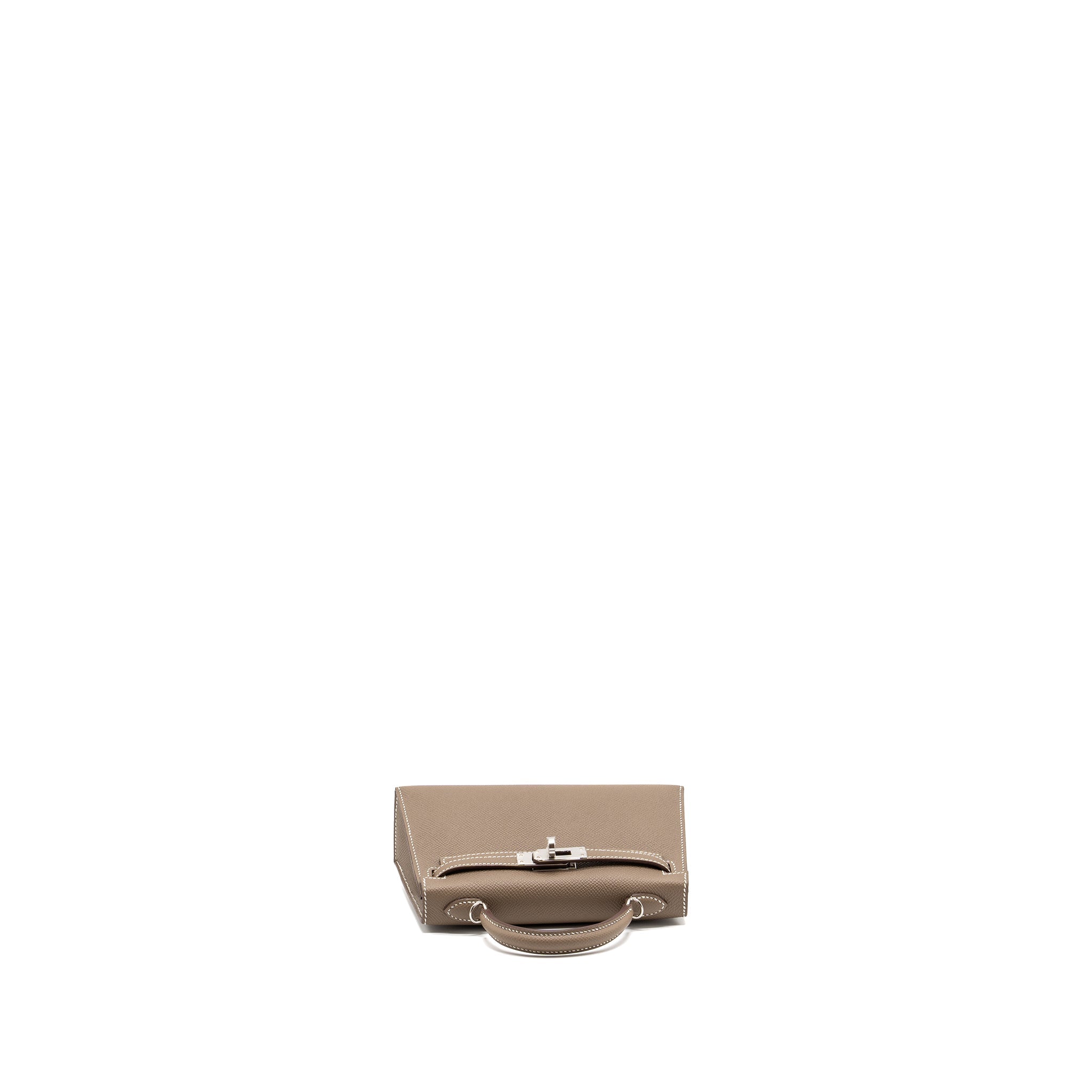 HERMES MINI KELLY II EPSOM ETOUPE SHW