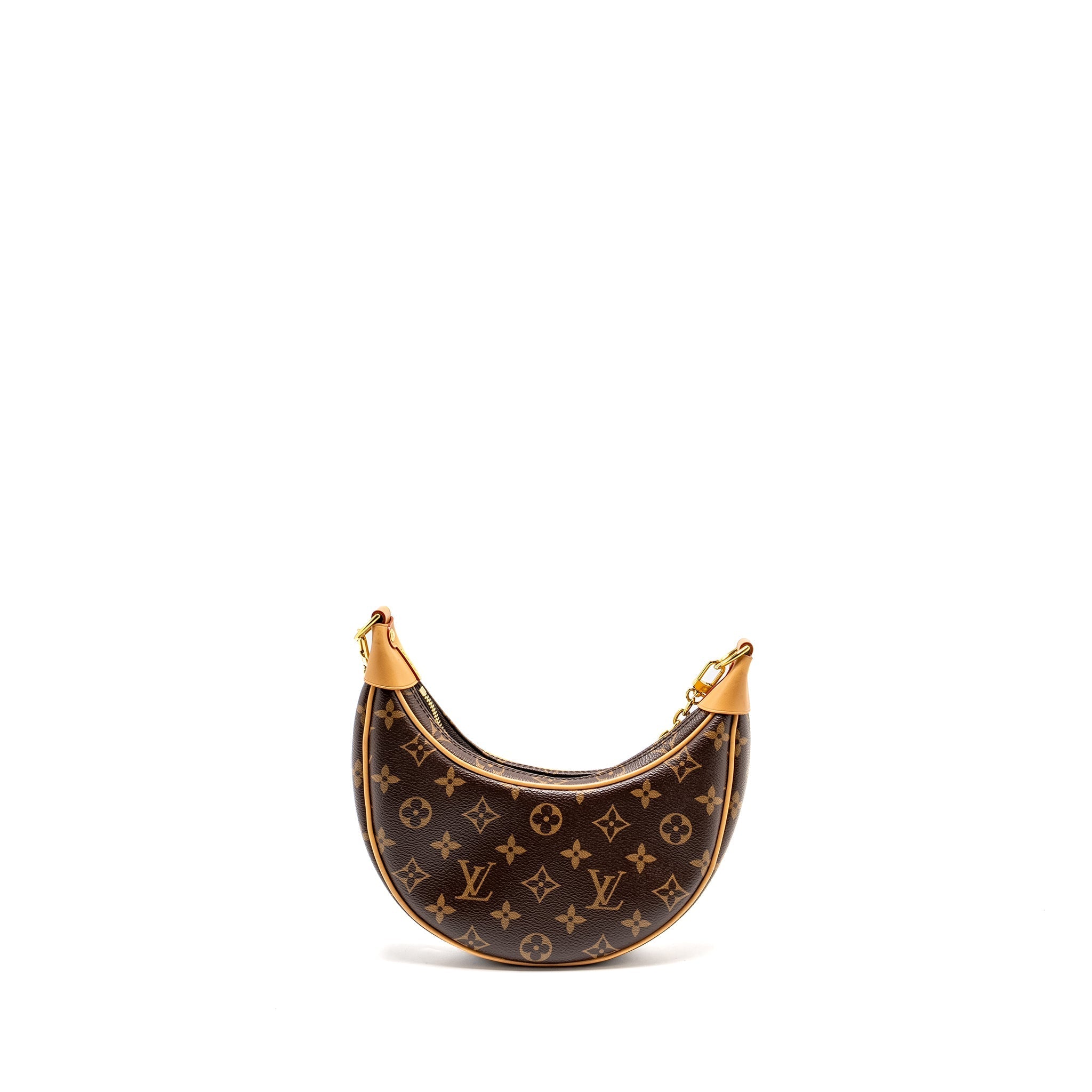 LOUIS VUITTON HALF-MOON LOOP BAG MONOGRAM CANVAS GHW