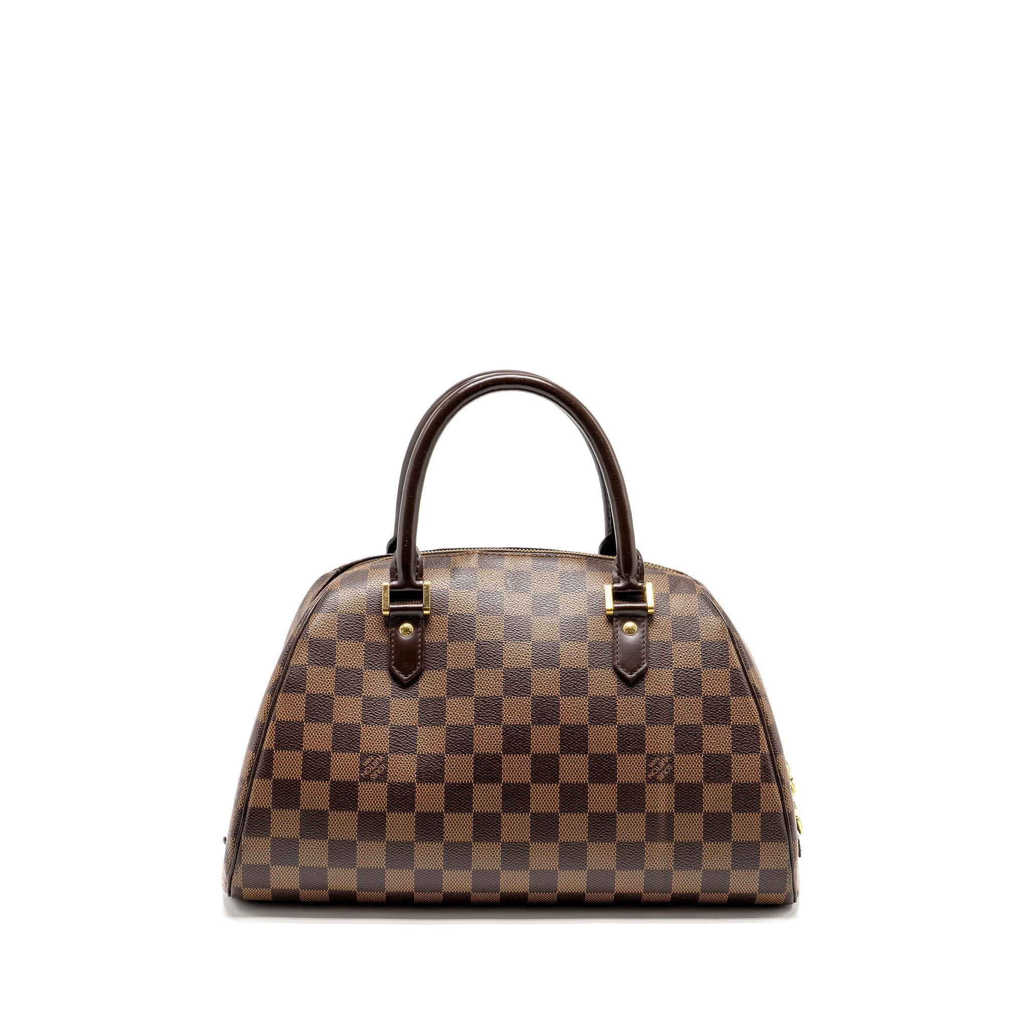 LOUIS VUITTON RIBERA MM TOTE DAMIER EBENE CANVAS GHW